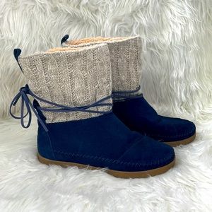 TOMS Nepal Suede Booties